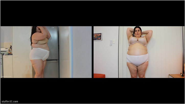 Layla BBW - white panties comparison request