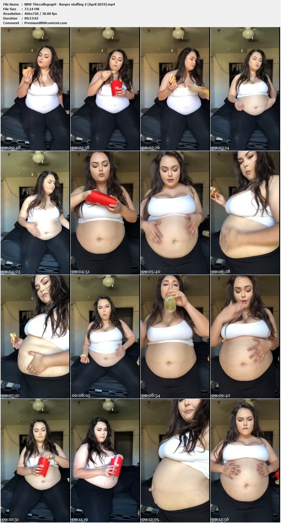 BBW Thiccollegegirl - Burger stuffing 2 (April 2019) thumbnails BBW Thiccollegegirl - Burger stuffing 2 (April 2019) thumbnails