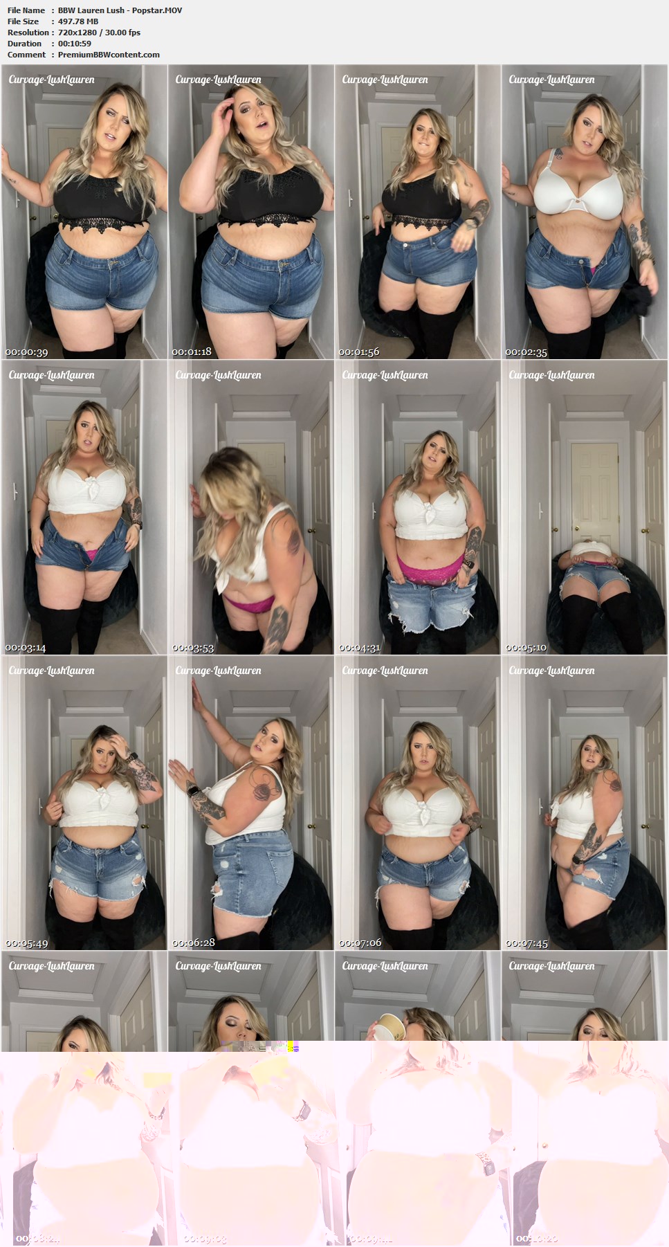 BBW Lauren Lush - Popstar thumbnails BBW Lauren Lush - Popstar thumbnails
