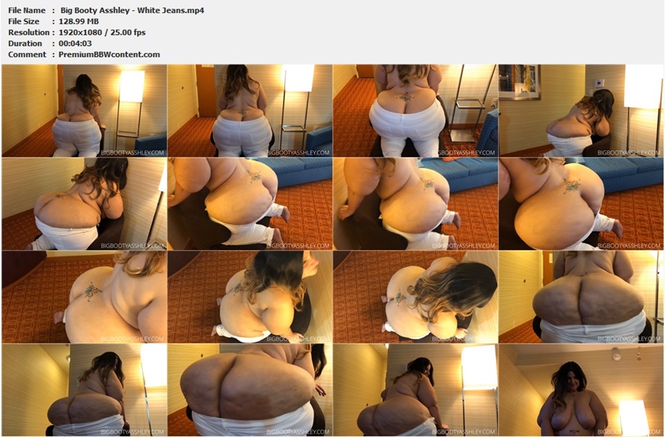 Big Booty Asshley - White Jeans thumbnails Big Booty Asshley - White Jeans thumbnails