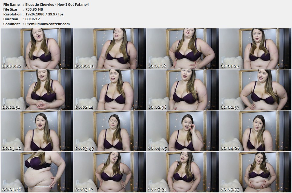 Bigcutie Cherries - How I Got Fat thumbnails Bigcutie Cherries - How I Got Fat thumbnails