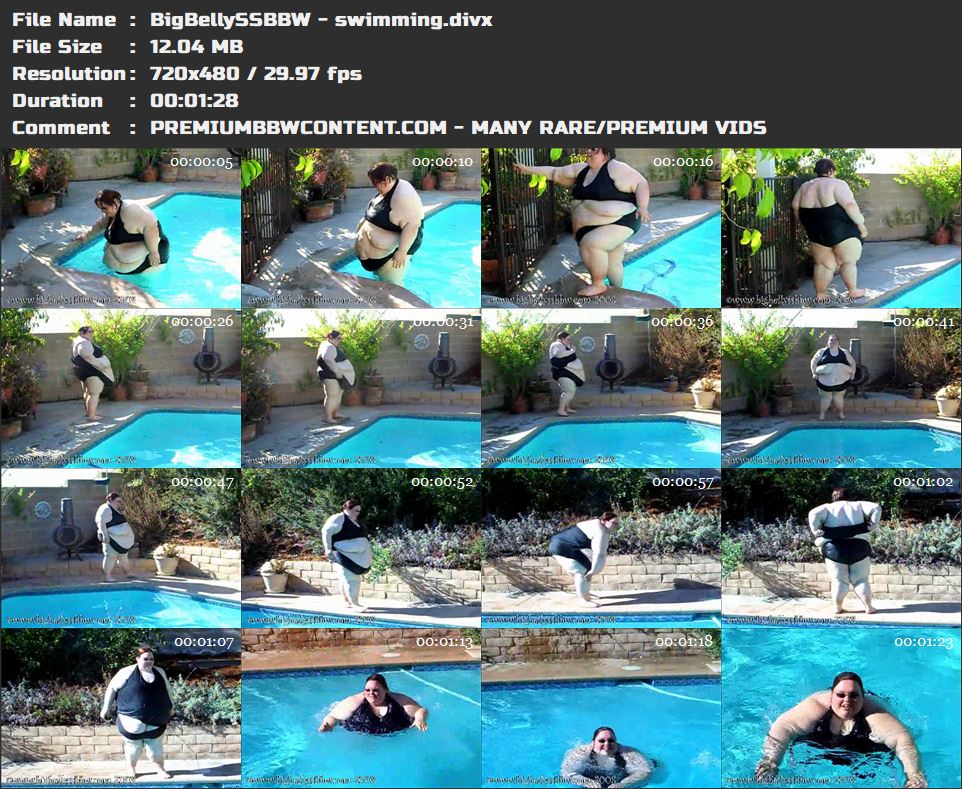 BigBellySSBBW - swimming thumbnails