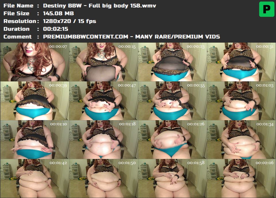 Destiny BBW - Full big body 158 thumbnails