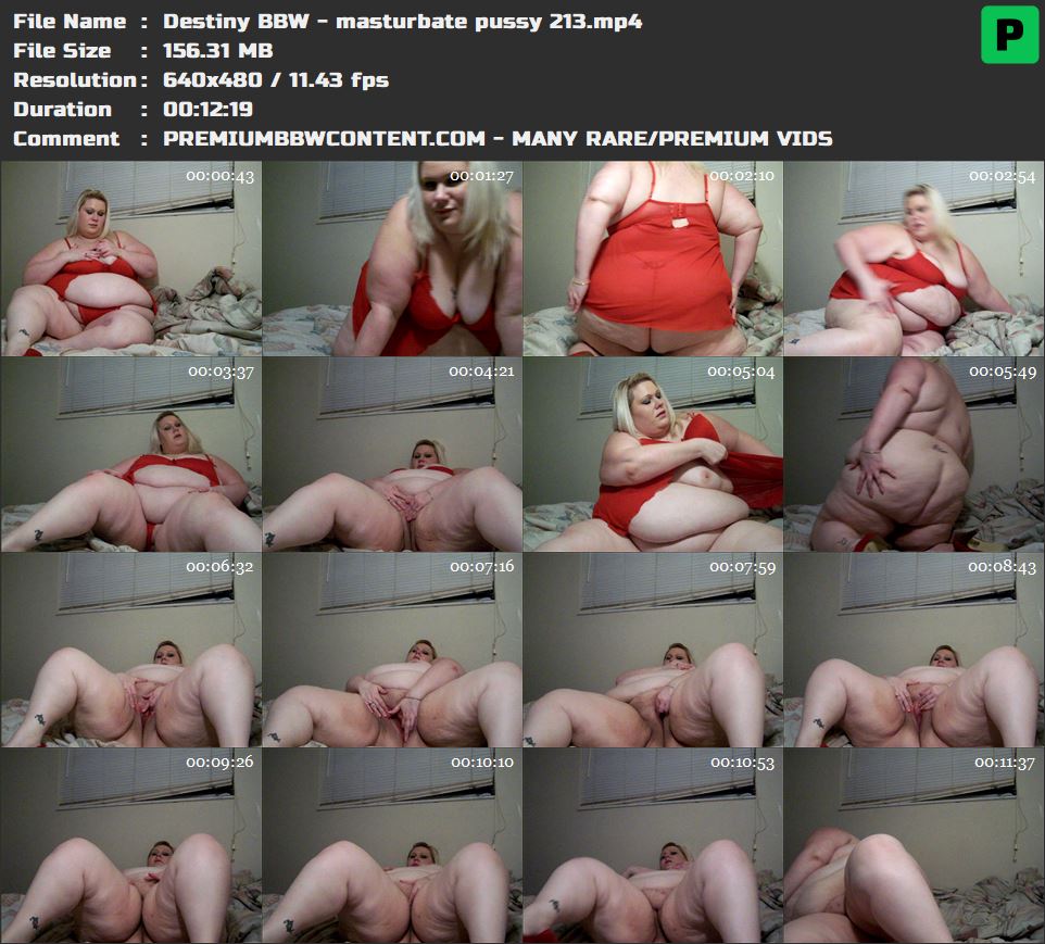 Destiny BBW - masturbate pussy 213 thumbnails