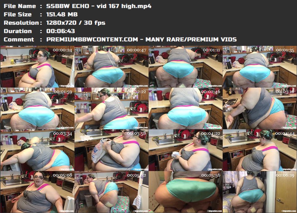 SSBBW ECHO - vid 167 high thumbnails