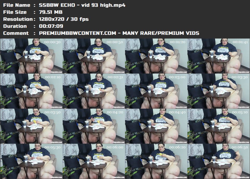 SSBBW ECHO - vid 93 high thumbnails