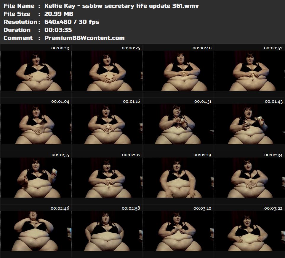 Kellie Kay - ssbbw secretary life update 361 thumbnails