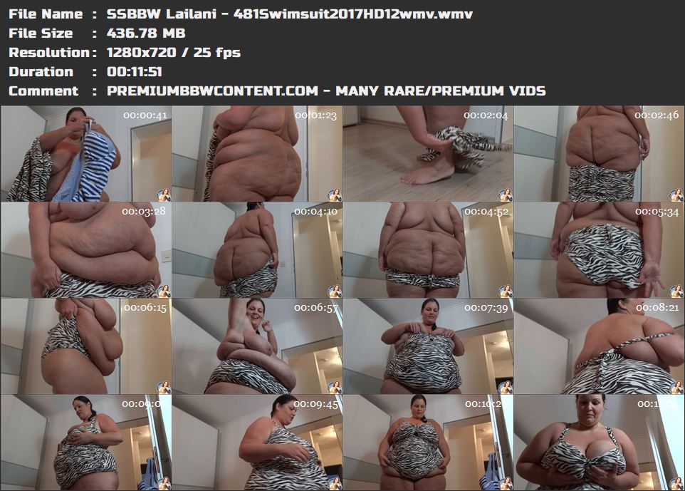 SSBBW Lailani - 481Swimsuit2017HD12wmv thumbnails