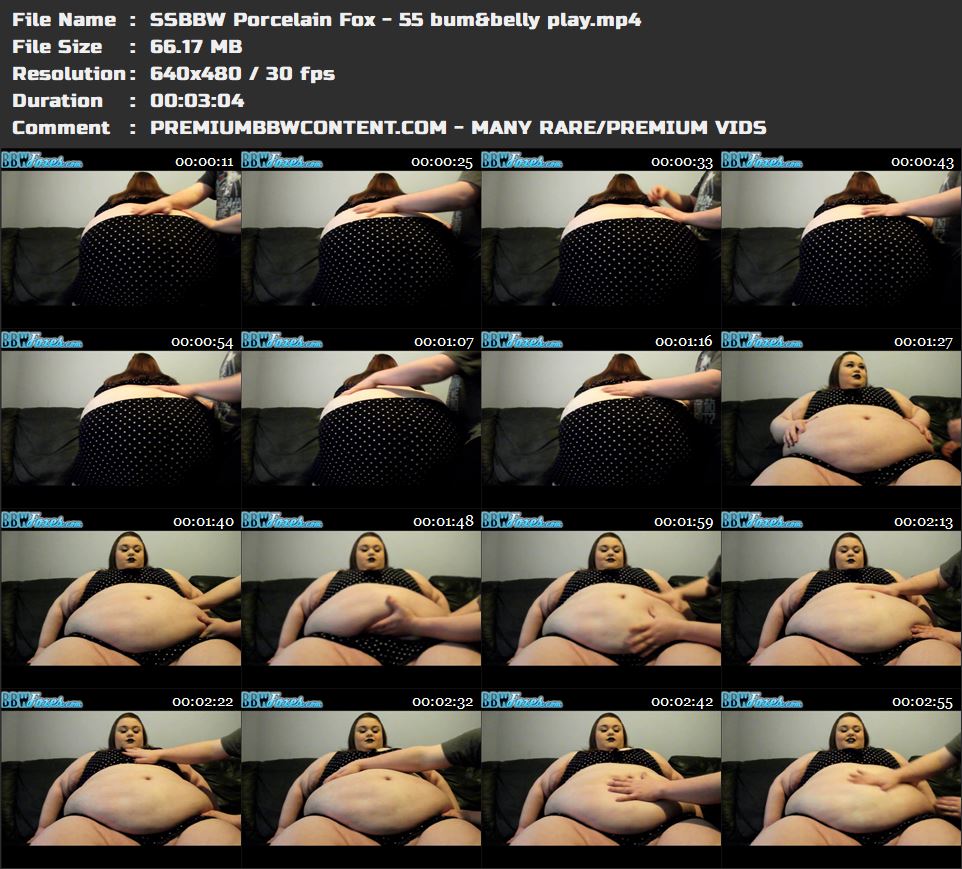 SSBBW Porcelain Fox - 55 bum_belly play thumbnails