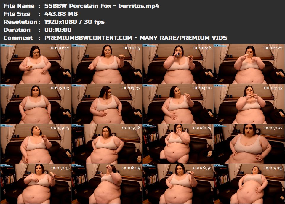 SSBBW Porcelain Fox - burritos thumbnails