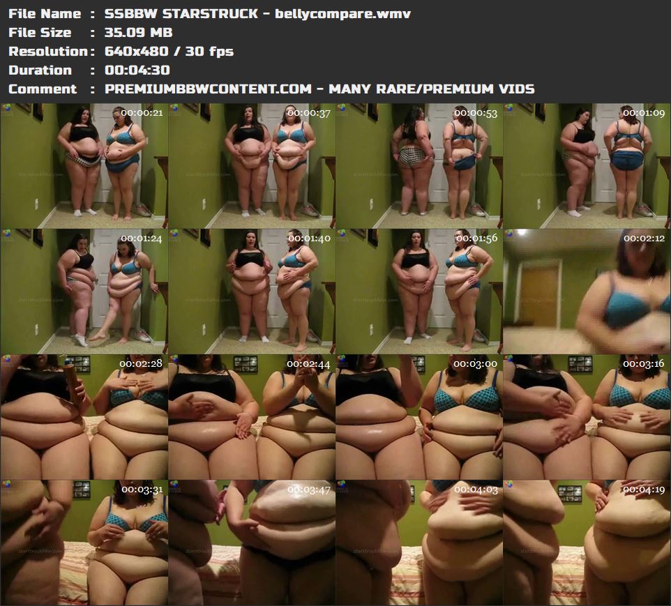 SSBBW STARSTRUCK - bellycompare thumbnails