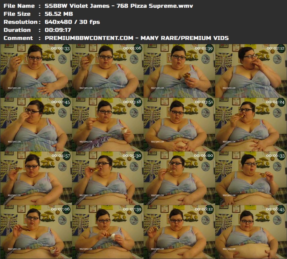 SSBBW Violet James - 768 Pizza Supreme thumbnails