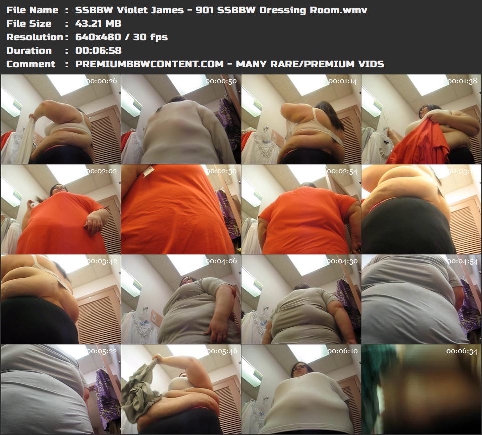 SSBBW Violet James - 901 SSBBW Dressing Room thumbnails